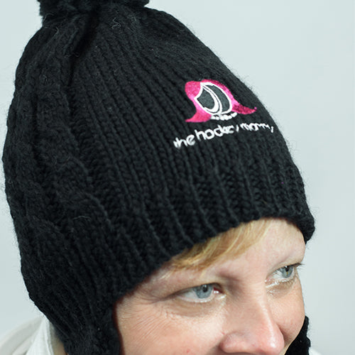 The Hockey Mommy Pom Hat