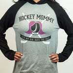 The Hockey Mommy Raglan Hoodie